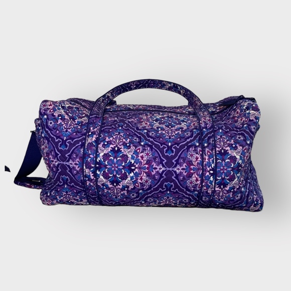 Vera Bradley Medium Travel Duffel Bag in Regal Rosette - Picture 6 of 10